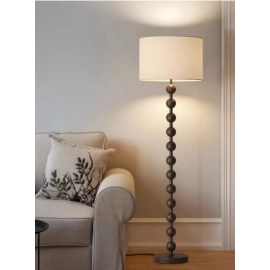 French Medieval Quiet Wind New Floor Lamp Living Room New Chinese American Retro Bedroom Advanced Atmosphere Standing Lamp