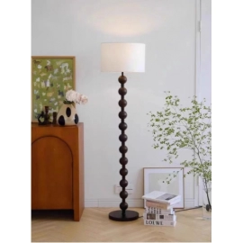 French Medieval Quiet Wind New Floor Lamp Living Room New Chinese American Retro Bedroom Advanced Atmosphere Standing Lamp