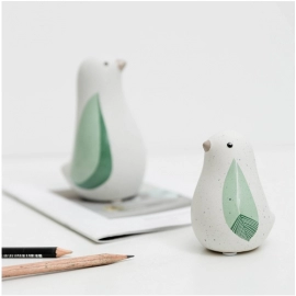 Cute Instagram Style Fresh Ceramic Animal and Bird Decoration Room Desktop Cross border Craft Gifts Soft Decoration