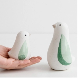 Cute Instagram Style Fresh Ceramic Animal and Bird Decoration Room Desktop Cross border Craft Gifts Soft Decoration
