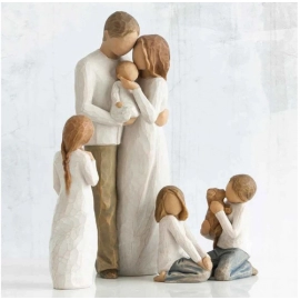 Valentine's Day Statue, Happy Family Decoration, Advanced Creative Wedding Gifts, Home and Office